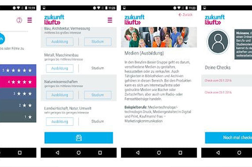 „App“ in den Beruf